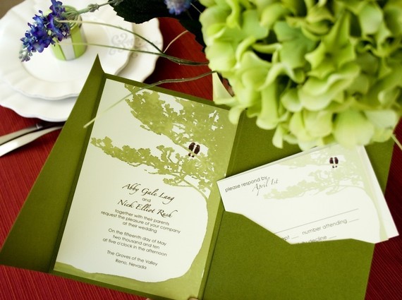 We found these beautiful Invitations on Etsy by Mavora
